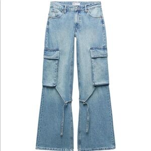 Zara TRF Belt Loop Cargo Pant